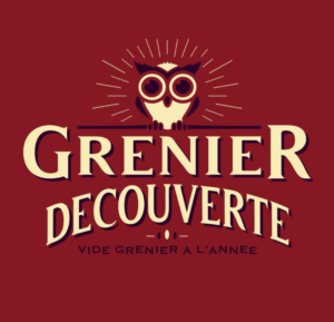 Logo grenier découverte